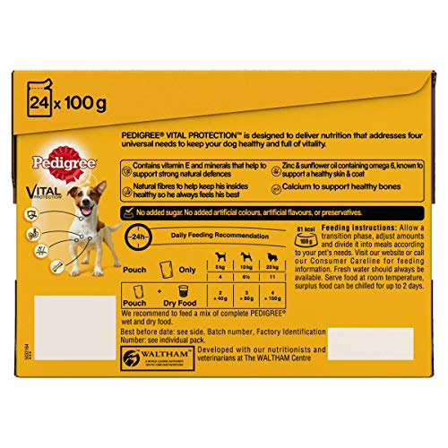 Pedigree Wet Dog Food for Adult Dogs 1+, 24 x 100g - Image 3
