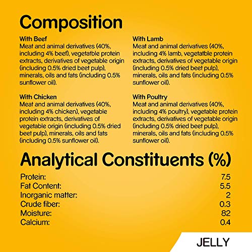 Pedigree Wet Dog Food for Adult Dogs 1+, 24 x 100g - Image 6