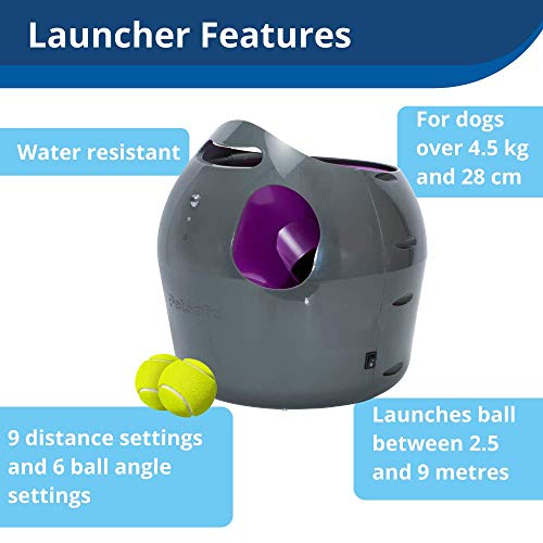 PetSafe Automatic Dog Toy, Interactive Tennis Ball Launcher for Dogs, Water Resistant, 1 Pack - Image 5