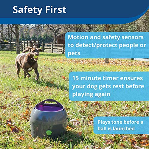 PetSafe Automatic Dog Toy, Interactive Tennis Ball Launcher for Dogs, Water Resistant, 1 Pack - Image 6