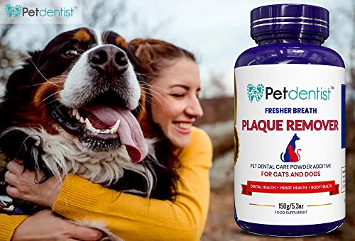 Petdentist Improved Natural Plaque Off Remover Powder for Dogs and Cats - Dental Care for Fresh Breath and Clean White Teeth -150g - Image 9