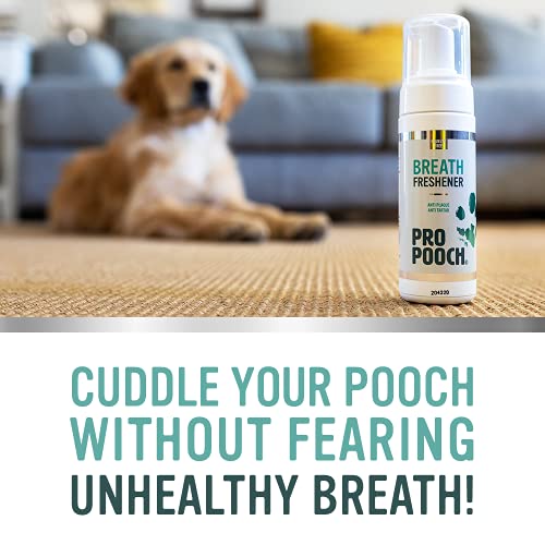 Pro Pooch Dog Breath Freshener - Combat Bad Breath, Tartar & Plaque Build Up w/Dog Mouthwash - Fresh Breath & Safe Oral Hygiene for Your Pooch or Cat - Image 9
