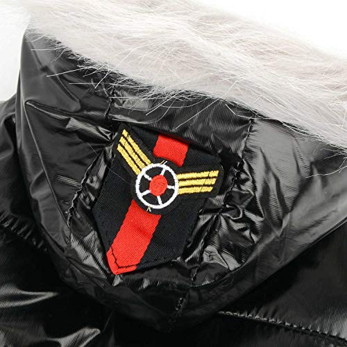 Ranphy Waterproof Dog Snowsuit Jumpsuit Fleece Lined Winter Coat with Hood Puppy Clothes Outfit Padded Hoodie Jacket Boy Girl Parka for Small Dog Cat - Image 9