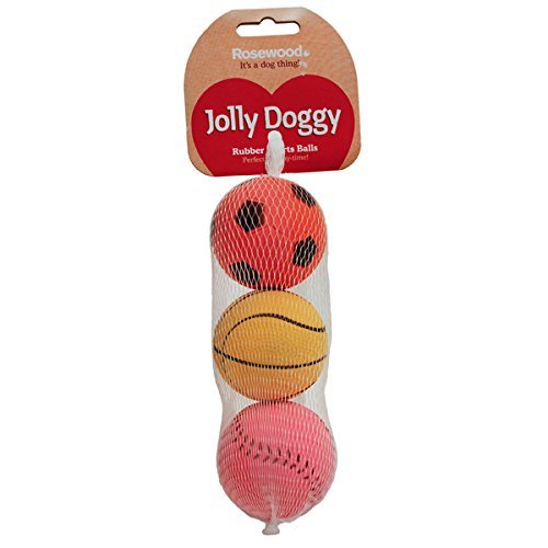 Rosewood 3PK RUBBER BALLS - Image 3