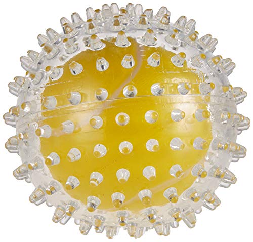 Rosewood Jolly Doggy Catch and Play Tennis Ball for Dogs, yellow/clear - Image 3