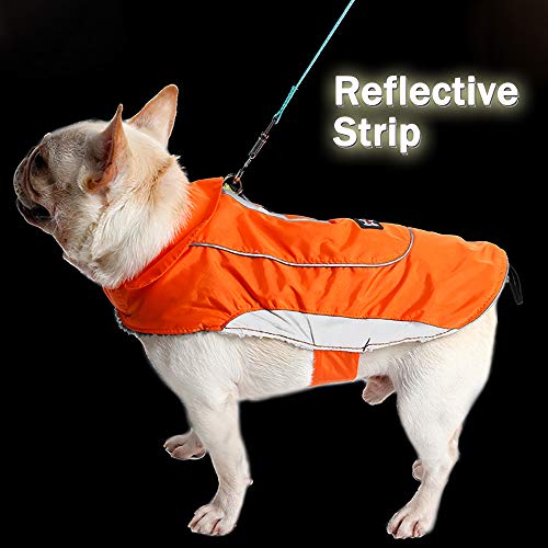 TFENG Waterproof Dog Coat Warm Vest Puppy Jacket with Fleece Lining 6 Colors XS-3XL - Image 6