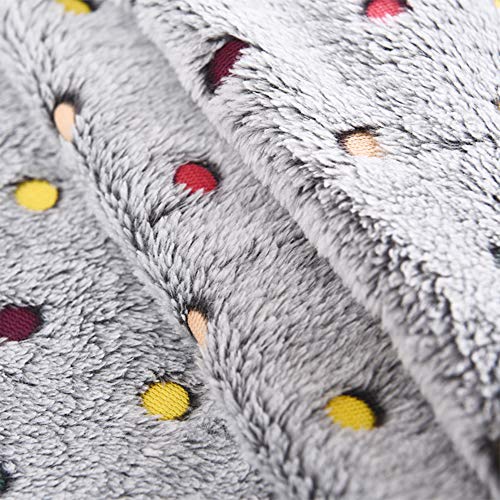 Tofern Pet Dog Blanket Washable Fluffy Fleece Blanket Soft and Breathable Cat Dog Blanket Fleece Coral Velvet Blankets for Cats Dogs Rabbits Pet Throw for Puppy Kitten Hamsters - Image 5