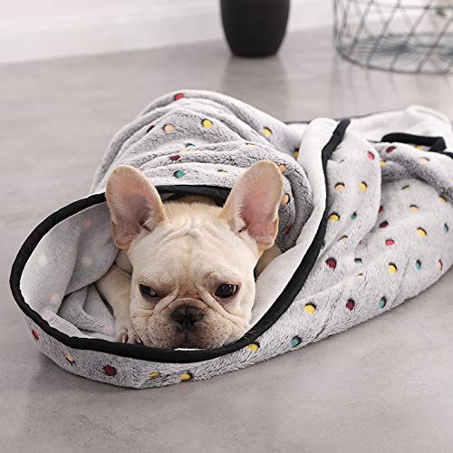 Tofern Pet Dog Blanket Washable Fluffy Fleece Blanket Soft and Breathable Cat Dog Blanket Fleece Coral Velvet Blankets for Cats Dogs Rabbits Pet Throw for Puppy Kitten Hamsters - Image 6