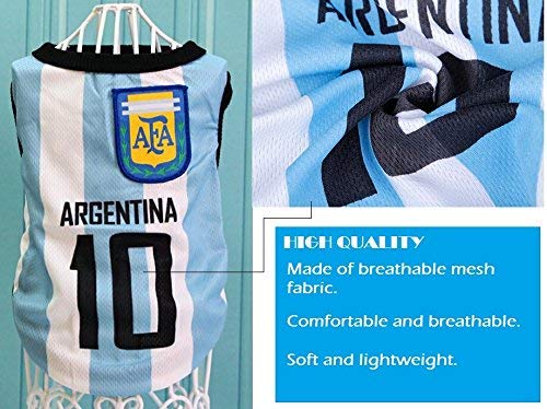 Trend68 Dog Football T-Shirt, National Soccer World Cup, FIFA Jersey for Pet - Image 6