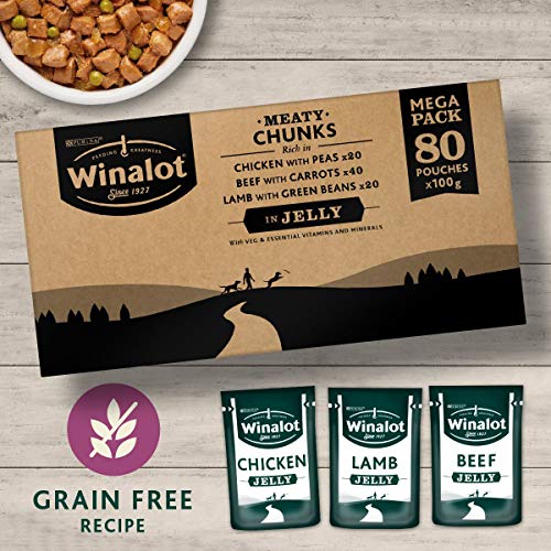 WINALOT Dog Food Mixed in Jelly 80 x 100 g - Image 3