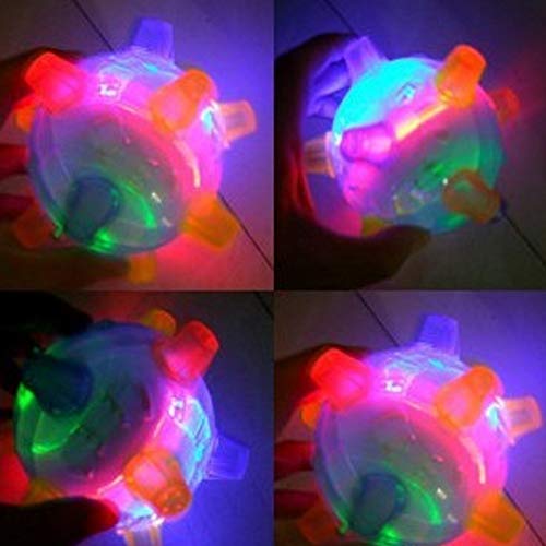 Weesey Dog Toy Ball/IQ Training Ball Toy, LED Disco Jumping Dancing Ball Flashing Light Up Music Bounce Bouncing Ball Toy for Cat Dog - Image 3