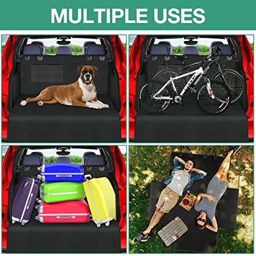Wimypet Dog Car Seat Cover, Waterproof Car Boot Liner Protector, Car Boot Protector for Dogs with Side Protection, Anti-Slip Car Liner for Dogs Scratch Dust Hair for Car Van SUV Trucks 180 x103 cm - Image 3