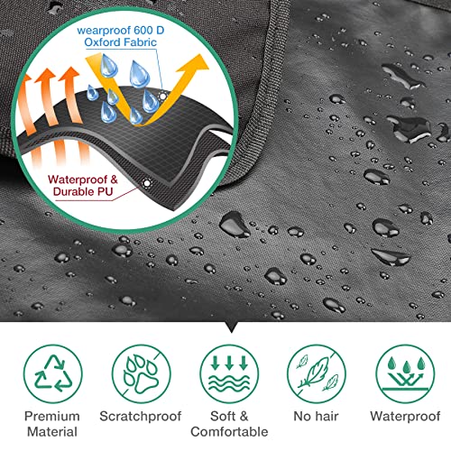 Wimypet Dog Car Seat Cover, Waterproof Car Boot Liner Protector, Car Boot Protector for Dogs with Side Protection, Anti-Slip Car Liner for Dogs Scratch Dust Hair for Car Van SUV Trucks 180 x103 cm - Image 5