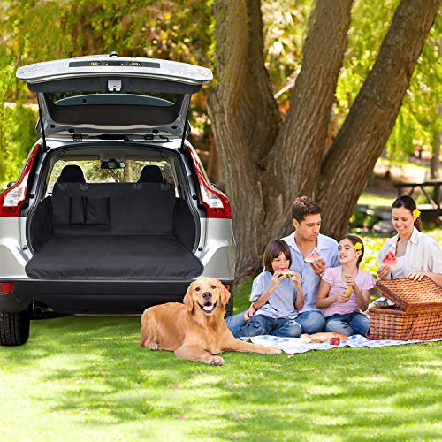 Wimypet Dog Car Seat Cover, Waterproof Car Boot Liner Protector, Car Boot Protector for Dogs with Side Protection, Anti-Slip Car Liner for Dogs Scratch Dust Hair for Car Van SUV Trucks 180 x103 cm - Image 6