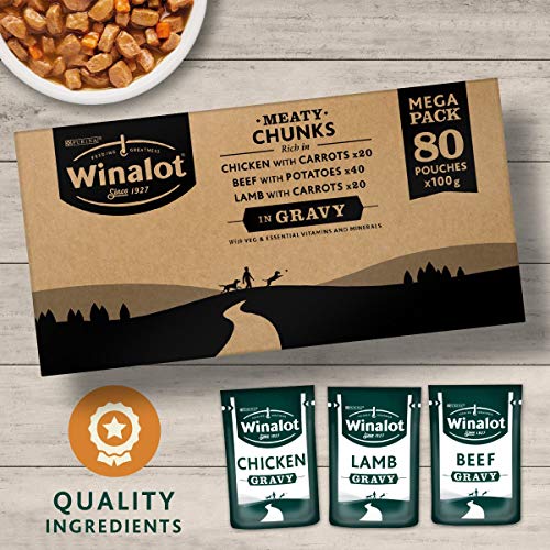 Winalot Perfect Portions Dog Food Mixed in Gravy 80 x 100 g - Image 3