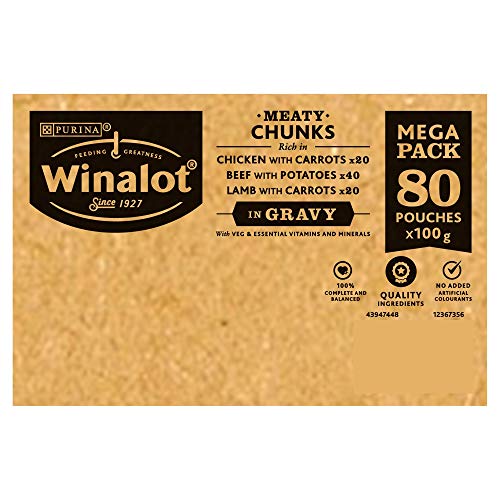 Winalot Perfect Portions Dog Food Mixed in Gravy 80 x 100 g - Image 9