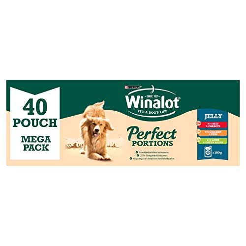 Winalot Perfect Portions Dog Food Pouches Meat in Jelly, 40 x 100g - Image 6