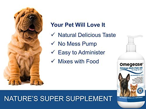 100% Pure Omega 3, 6 & 9 Fish Oil for Dogs and Cats - Best For Skin, Coat, Joint, Heart & Brain Health. Soothes Itches. From Wild Caught Fish - Better Source of DHA & EPA Than Farmed Scottish Salmon Oil. - Image 5