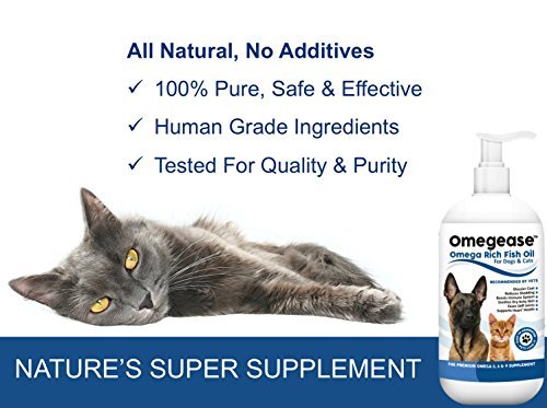 100% Pure Omega 3, 6 & 9 Fish Oil for Dogs and Cats - Best For Skin, Coat, Joint, Heart & Brain Health. Soothes Itches. From Wild Caught Fish - Better Source of DHA & EPA Than Farmed Scottish Salmon Oil. - Image 6