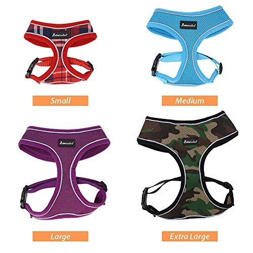 AllPetSolutions Dog Puppy Harness Soft Adjustable Reflective Comfortable Vest - Image 5