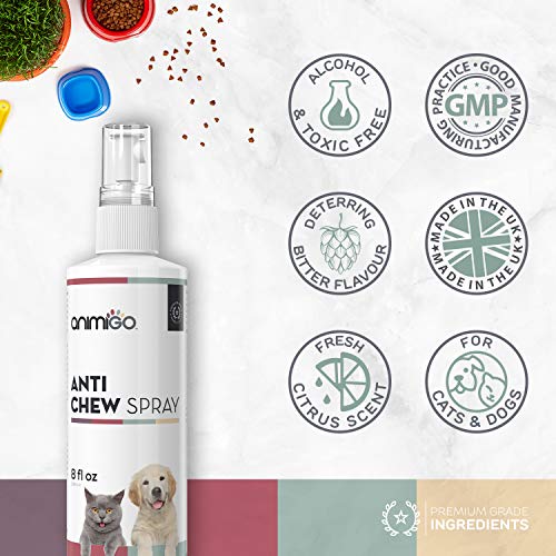 Anti Chew Spray Bottle - 236ml - Stop Chewing Pet Corrector Spray For Dogs & Cats, Stain Free Spray - Image 7