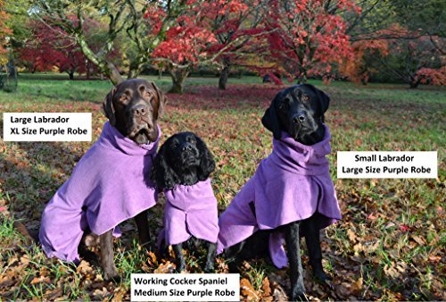 Arcadian Microfibre Dog Robe. Quick-Drying and Super Absorbent. Easy to Use, Comfortable, Adjustable Straps. - Image 6