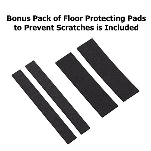 Arf Pets Wood Dog Stairs, 4 Levels Height Adjustment Wide Pet Steps for Dogs and Cats, Foldable - Image 7