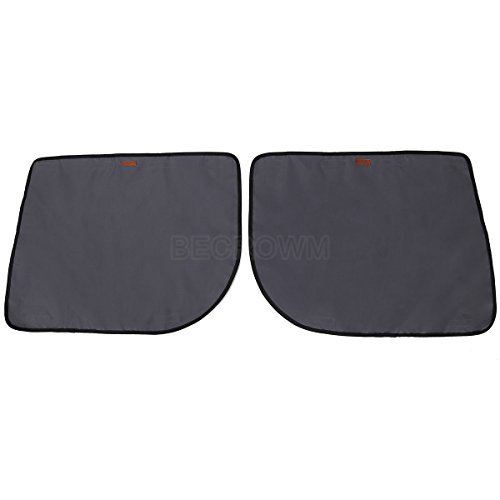 BECROWM EU Waterproof Pet Car Door Cover Vehicle Door Protector Back Seat Doors -Two Steps To Install - Image 3