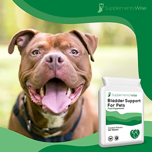 Bladder Support For Dogs and Cats - UTI Treatment - Urinary Tract Infection and Cystitis Relief - D-Mannose and Cranberry Tablets for Dogs -UTI Treatment for Cats - 120 Chicken Flavour Tablets - Image 3