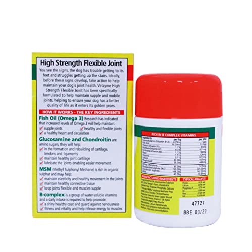 Bob Martin Vetzyme High Strength Flexible Joint, 30 Tablets - Image 3