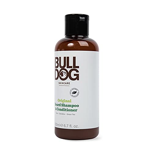 Bulldog Mens Skincare and Grooming Original 2-in-1 Beard Shampoo and Conditioner, 200ml, 1-Pack - Image 3