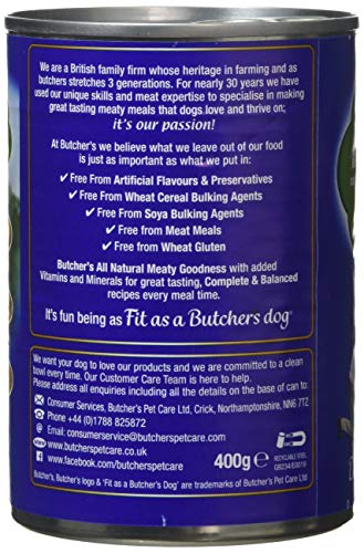 Butchers All Meat Loaf Dog Food Variety 12 Pack 400g - Image 3