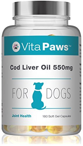Cod Liver Oil for Dogs 550mg | 180 Soft Gel Capsules | Support The Health of The Skin and Coat | Manufactured in The UK - Image 2