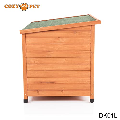 Cozy Pet Insulated Wooden Dog Kennels 4 Sizes With Removable Floor For Easy Cleaning Dog House Dog Kennels Dog Houses - Image 7