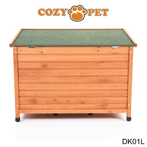 Cozy Pet Insulated Wooden Dog Kennels 4 Sizes With Removable Floor For Easy Cleaning Dog House Dog Kennels Dog Houses - Image 9