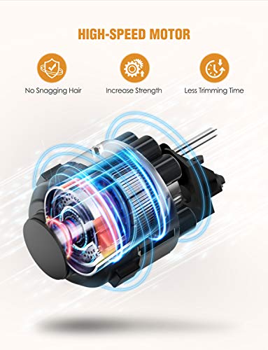 1 Dog Clippers, Pet Hair Trimmer Low Noise, Rechargeable Cordless Pet Clippers , Professional Dog Hair Trimmer with 6 Comb Guides & Pro Accessories, Dogs Cats Grooming kit - Image 5