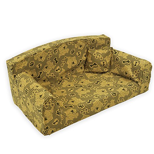 Dog Tired Biscuit – Pet Sofa. Trendy 3 sizes Dog bed. Modern cover material. Made in UK - Image 3