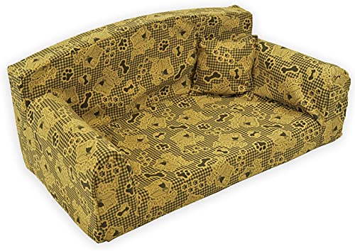Dog Tired Biscuit – Pet Sofa. Trendy 3 sizes Dog bed. Modern cover material. Made in UK - Image 2