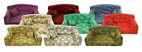 Dog Tired Purple – Pet Sofa. Trendy 3 sizes Dog bed. Modern cover material. Made in UK - Image 4