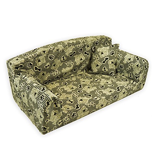 Dog Tired White – Pet Sofa. Trendy 3 sizes Dog bed. Modern cover material. Made in UK - Image 3