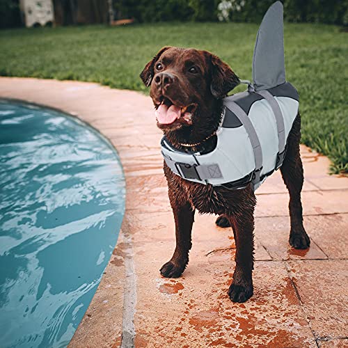 EMUST Dog Life Vests, Dog Life Preserver for Swimming, Boat, Pool, Ripstop Dog Life Jacket with High Buoyancy and Lift Handle for Small and Medium Breeds - Image 7