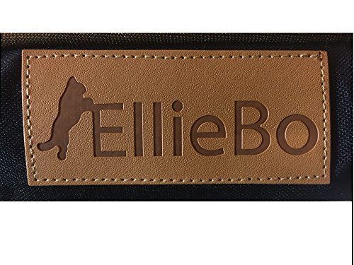 Ellie-Bo Water Resistant Crate/Cage Mattress Dog Bed with Oxford Weave Cover Memory Foam Filler Fit 24-Inch Small in Black with Brown Piping - Image 4
