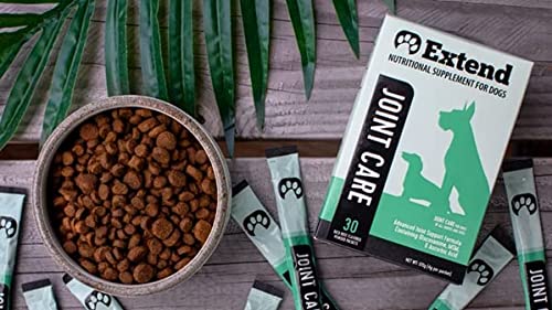 Extend - Joint Care For Dogs - 1 Month Supply - Glucosamine for Dogs with MSM & Ascorbic Acid - Pure Grade Ingredients - Image 4