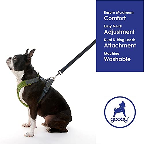 Gooby Convertible Dog Harness - Hybrid Step-in & Head-in Dog Harnesses for Small Dogs - Perfect on The Go Neoprene Dog Harness for Medium Dogs No Pull and Small Dog Harness for Indoor and Outdoor Use - Image 5