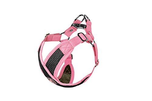 Gooby X Harness, Small Dog Choke Free Step-In Harness with Synthetic Lambskin Soft Strap - Image 3