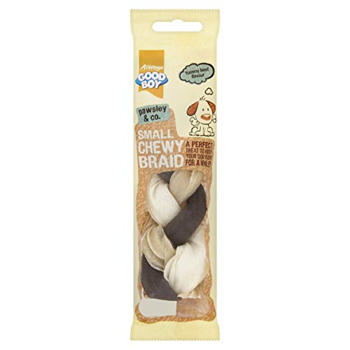 Good Boy - Small Chewy Braids - Dog Chews - Made With Beef Hide and Beef Flavouring - 55 Grams ℮ - With Probiotics To Aid Digestion - Case of 12 - Image 3