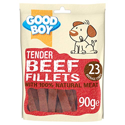 Good Boy - Tender Beef Fillets - Dog Treats - Made with 100% Natural Beef - 90 g ℮ - No Artificial Flavouring - Case of 10 - Image 3