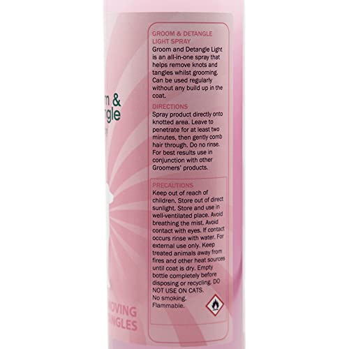 Groomers Groom & Detangle Spray - Image 3