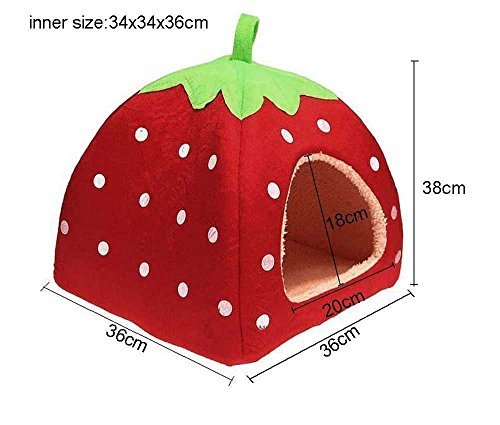 Hommi Luxry Soft Pet House Collapsible Dog Room Cat Nesting Bed - Image 3