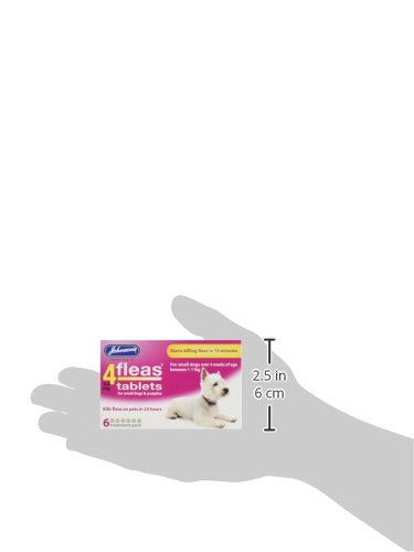 Johnsons 4fleas protector spot on dog puppy 3 month flea protection - Image 6